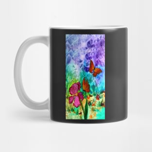 Pink Iris Mug